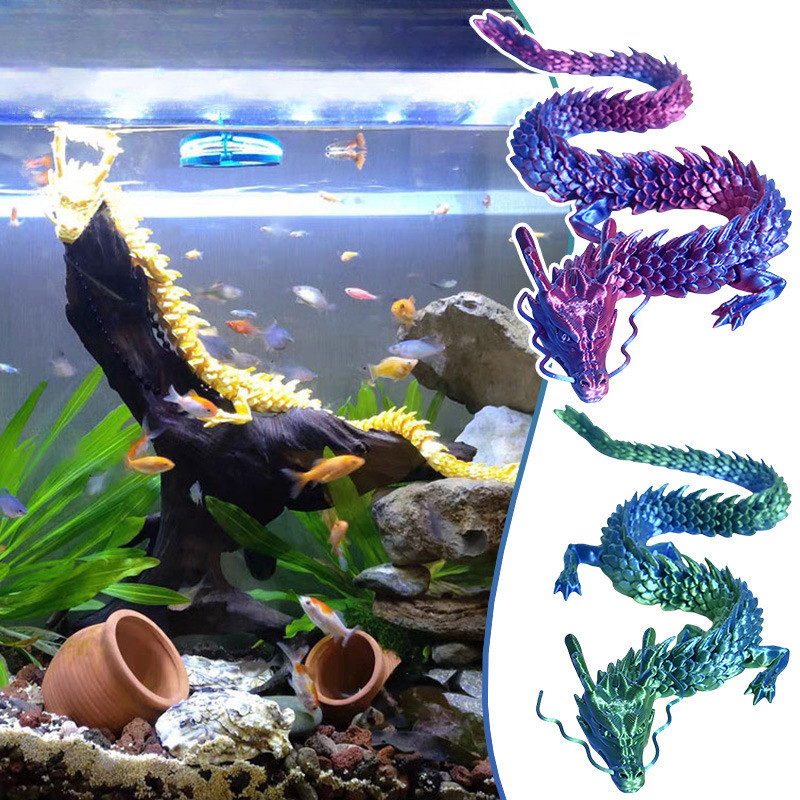 90 ซม.ขนาดใหญ่ 3D Dragon Gradient Luminous Dragon ของเล่น Creative คอสเพลย์ Oenament ตารางตกแต่ง