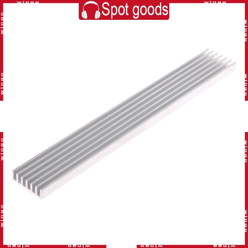 WIN อลูมิเนียมอัลลอยด์ฮีทซิงค์บล็อกสําหรับ PC Solid State Hard Disk การกระจายความร้อน SSD ความร้อน C