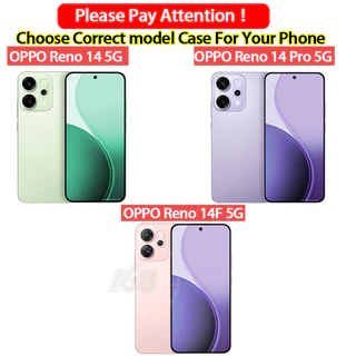 เคส OPPO Reno 14 15 14F 13F 15F 13 5G เคส OPPO Reno 13 15 14 Pro Max 5G Case กระเป๋านําโชคดีโคลเวอร์สร้อยคอกันกระแทกพร้อมขอบซิลิโคนนุ่ม 2025 ใหม่หรูหรากระจกเคสโทรศัพท์สําหรับเด็กผู้หญิงผู้หญิงนักเรียน
