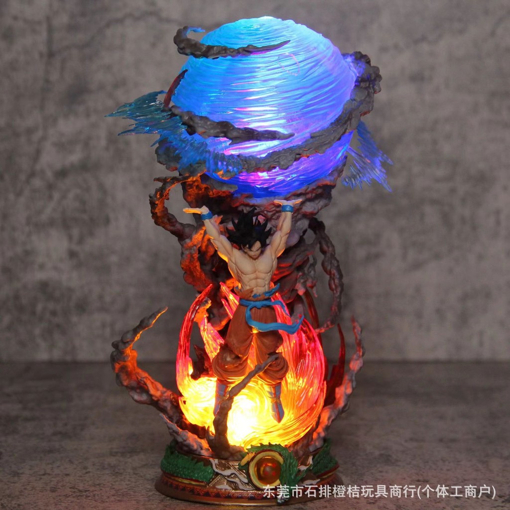 Dragon Ball GK Genki Bomb Goku Hunter Series QG Super Genki Bomb Kakarotto Glowing Figurine