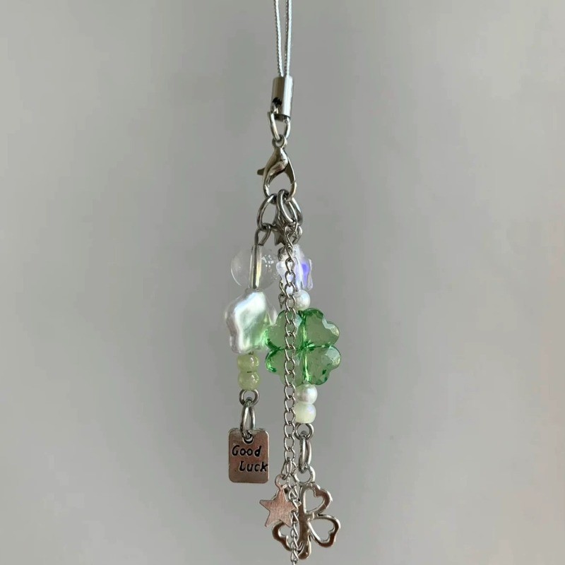 โปร่งใสพวงกุญแจน่ารักกระดิ่งลมจี้พวงกุญแจโทรศัพท์มือถือเชือกเส้นเล็ก น่ารัก กระเป๋าอุปกรณ์ตกแต่งของตกแต่งบ้าน - รูปที่ 7