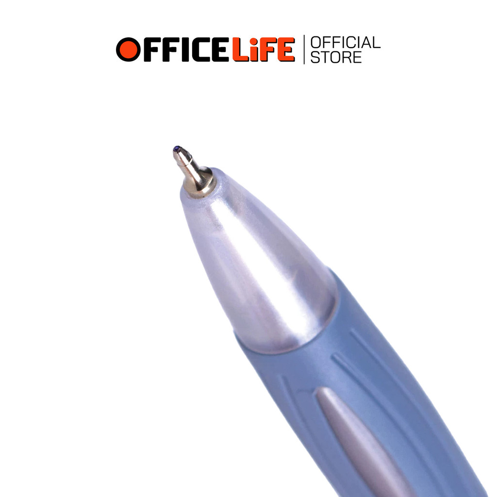 Quantum (ควอนตัม) ปากกาลูกลื่น ปากกา รุ่น M5 Pearl ขนาด 0.5mm. หมึกสีน้ำเงิน ( 50ด้าม / กระปุก ) - รูปที่ 3