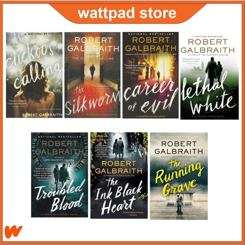 Cormoran Strike (8 เล่มซีรีส์) โดย Robert Galbraith