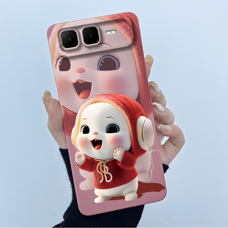 เคสสําหรับ Infinix Smart 10 Plus น่ารัก Panda Sweet Girls Cats ซิลิโคนนุ่มปกหลัง Infinix Smart10 Plus Ultrathin Slim Anti-Scratch ป้องกันกรณี Shell ราคา ถูกที่สุด ดีลบีเคเค แกลเลอรีภาพที่ 8