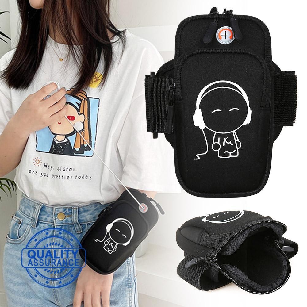 Arm Band Phone Holder Sports Armbands Arm Pouch Fitness Arm Bag Phone Holder Jogging Sport Bag Q6w2