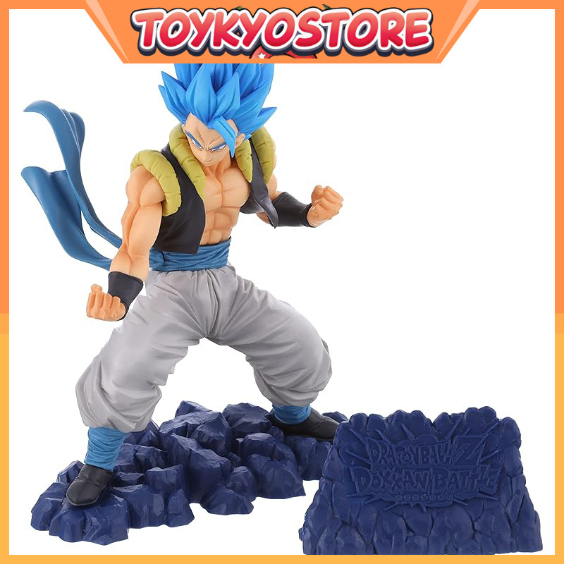BANPRESTO DRAGON BALL Z DOKKAN BATTLE 5TH ANNIVERSARY FIGURE Super Saiyan God Super Saiyan Gogeta [D