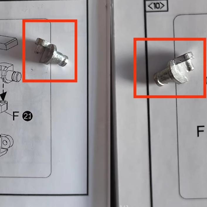 Daban 8829 MB Sword & Cannon Strike, F1/2 อะไหล่โลหะ, อะไหล่ทดแทน