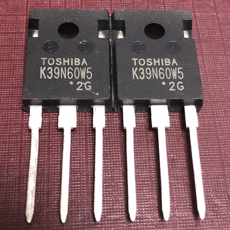 ((1 ชิ้น) ชิ้นส่วนอิเล็กทรอนิกส์ TK39N60W5 K39N60W5 คลังสินค้าพร้อม TO-247 600V 39A MOS Field Effect