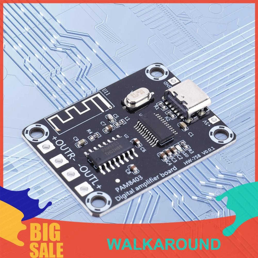 XH-A155 2 ช่องเครื่องขยายเสียงโมดูล TYPE-C แหล่งจ่ายไฟ Dual-Channel High Power Amplifier Board 2 Way