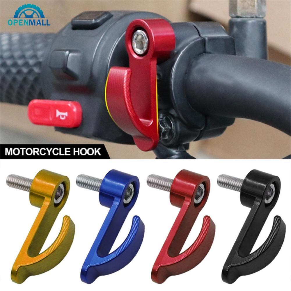 OPENMALL CNC รถจักรยานยนต์ดัดแปลงปั๊มด้านบนตะขอด้านข้าง E-bike UQI U + B หมวกกันน็อคด้านข้าง Hook N1