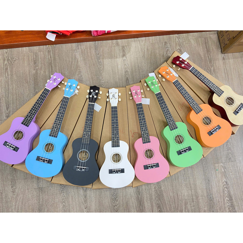 (ของแท้) HT Music HT-UK23 สี Ukulele พร้อมซองผ้า