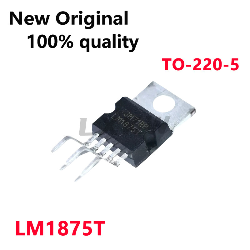 5-10/PCS ใหม่ LM1875T LM1875 TO-220-5 20W เครื่องขยายเสียงในสต็อก