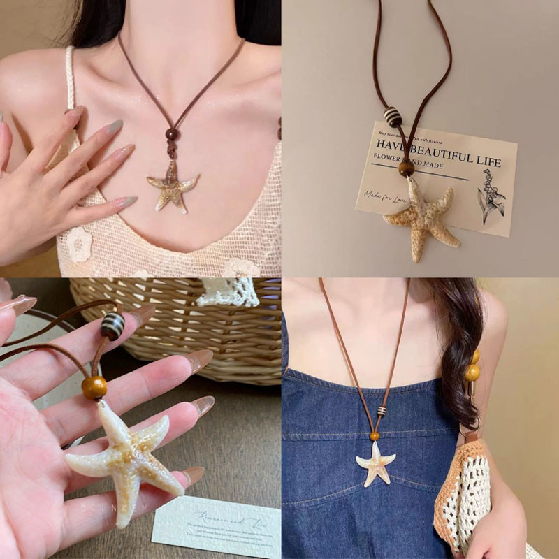สร้อยข้อมือปลาดาวติดไฟ LED กับสายโซ่เงิน อุปกรณ์เสริมตกแต่งสไตล์ริมทะเล