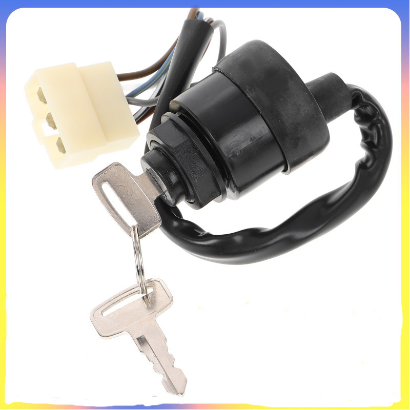 🌸 สวิตช์กุญแจสตาร์ทล็อกสำหรับ ATV UTV พร้อมกุญแจ 2 ดอก ขนาด 13.76x1.57x1.57 นิ้ว