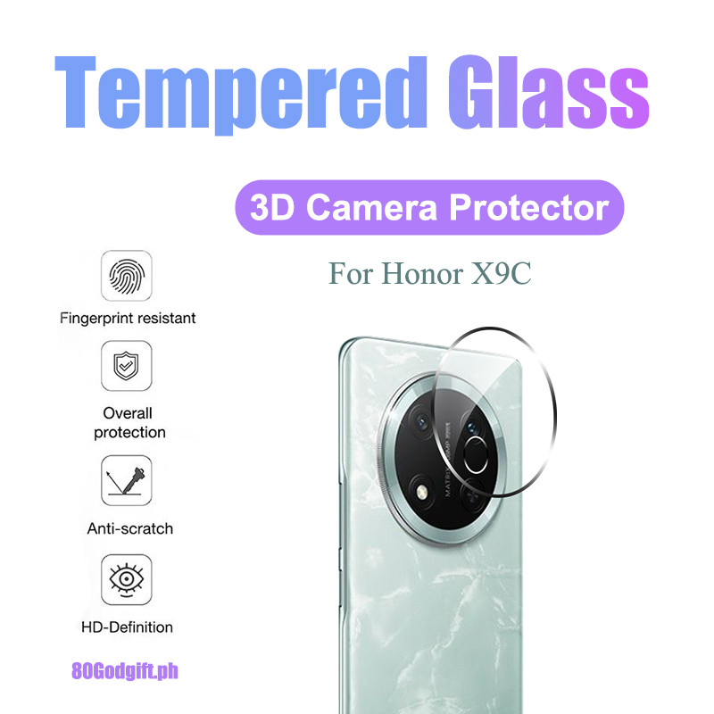 ฟิล์มป้องกันกล้อง 8K สำหรับ Honor X9C 5G กระจก 9H สำหรับ Honor X9C Smart X9B X9A X8A X8B X8C X8 X7A 
