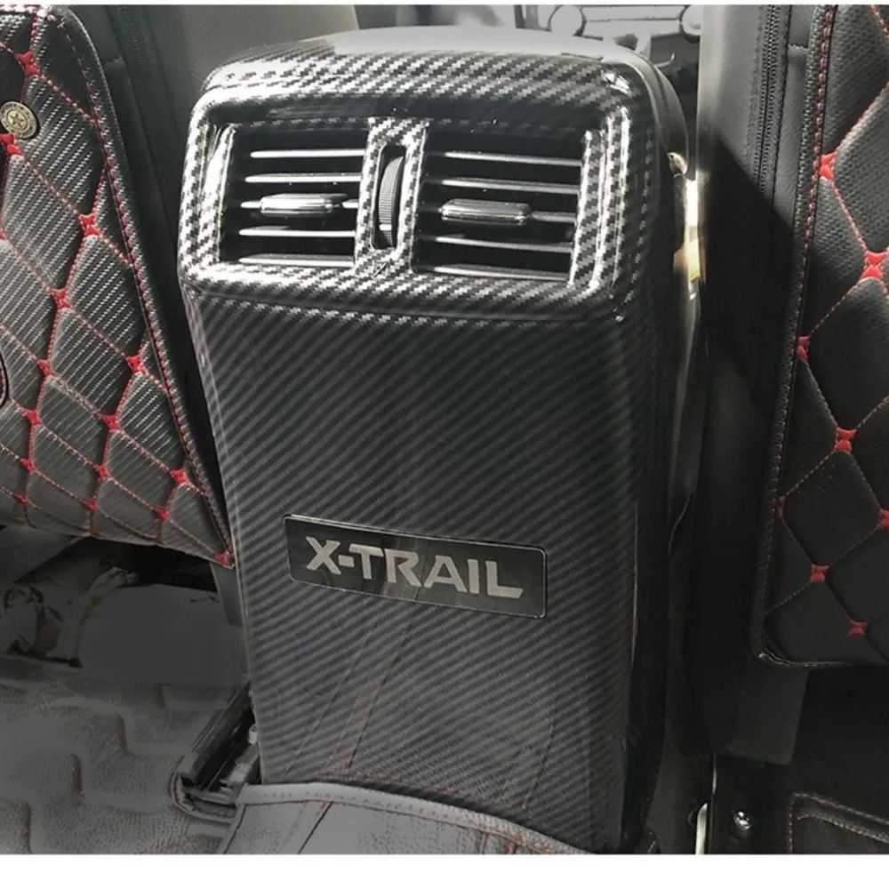 สําหรับ Nissan X-Trail XTrail T32 2014 2015 - 2019 ที่นั่งด้านหลังเครื่องปรับอากาศ Outlet Vent กรอบร