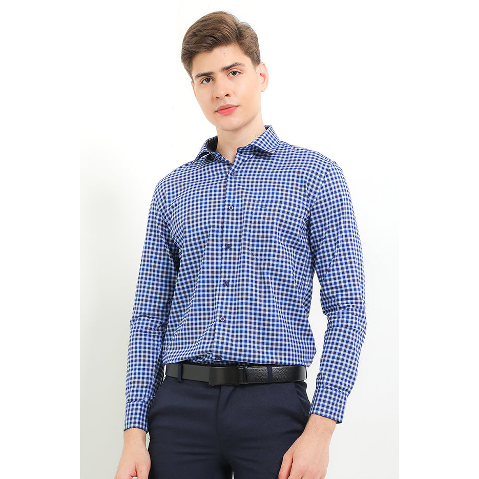 KEMEJA Cardinal เสื้อเชิ้ตแขนยาวผู้ชายทรงสลิมฟิต F2727J02F