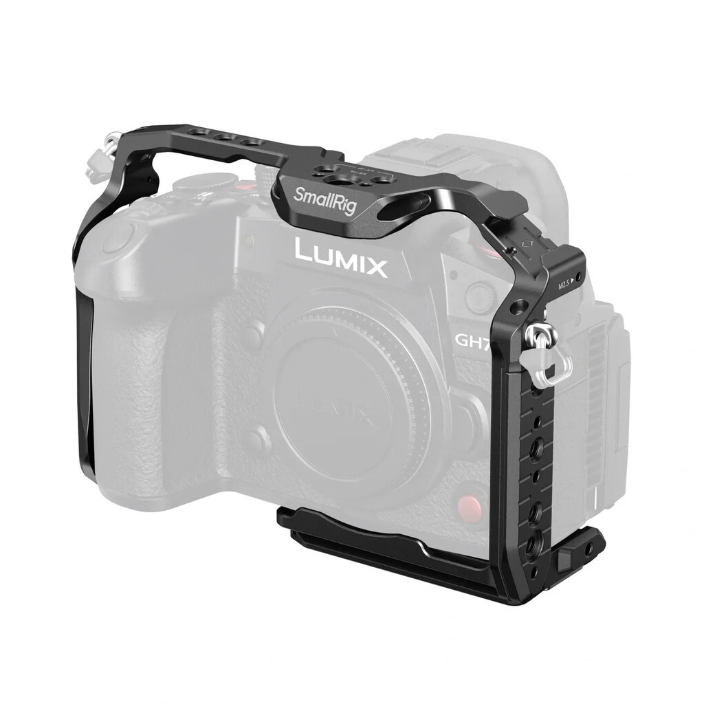 SmallRig HawkLock Quick Release Camera Cage สําหรับ Panasonic LUMIX GH7 GH6 4824/4825