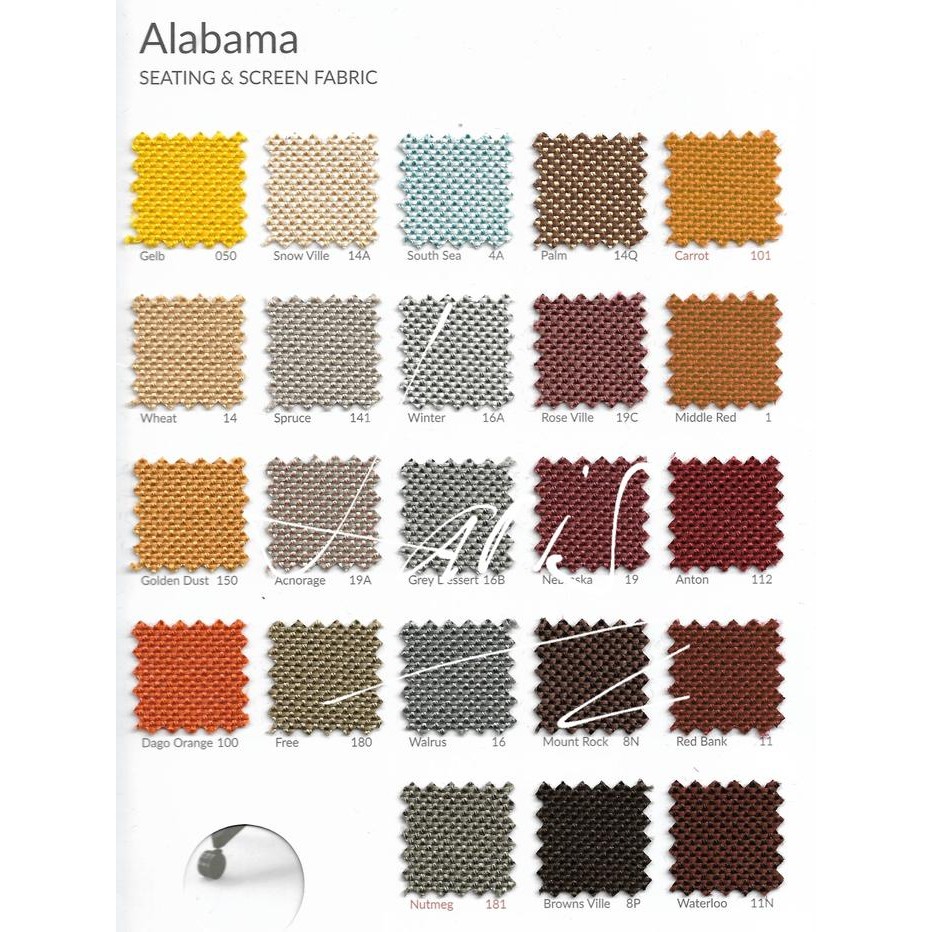 LORENZIA Alabama - เก้าอี้สํานักงานและผ้าพาร์ทิชัน