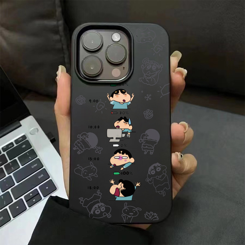 ❤️จัดส่งทันที❤️เคสไอโฟน11 12 13 14 15 16 Pro Max Crayon Shin-chan at work Case For iPhone 11,12,13,14,15,16PM