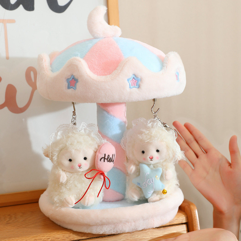 ตุ๊กตาน่ารักหมุนยืนแสดงผ้าฝ้ายตุ๊กตาแต่งตัวของขวัญจัดเก็บ - รูปที่ 5