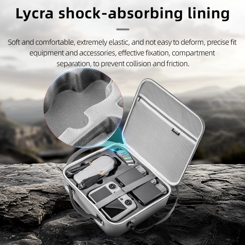 เข้ากันได้กับกระเป๋าสะพายไหล่ DJI Air 3S Combo Bundle, กระเป๋าอุปกรณ์เสริม DJI Air3, เข้ากันได้กับที