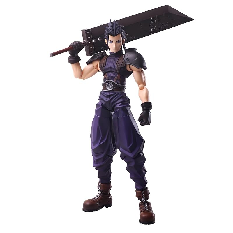 Final Fantasy VII BRING ARTS Zack Fair ฟิกเกอร์ประกบทาสีล่วงหน้า PVC
