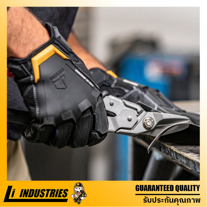 TOUGHBUILT กรรไกรตัดเหล็กแบบตัดซ้าย TB-H4-60-L - รูปที่ 4