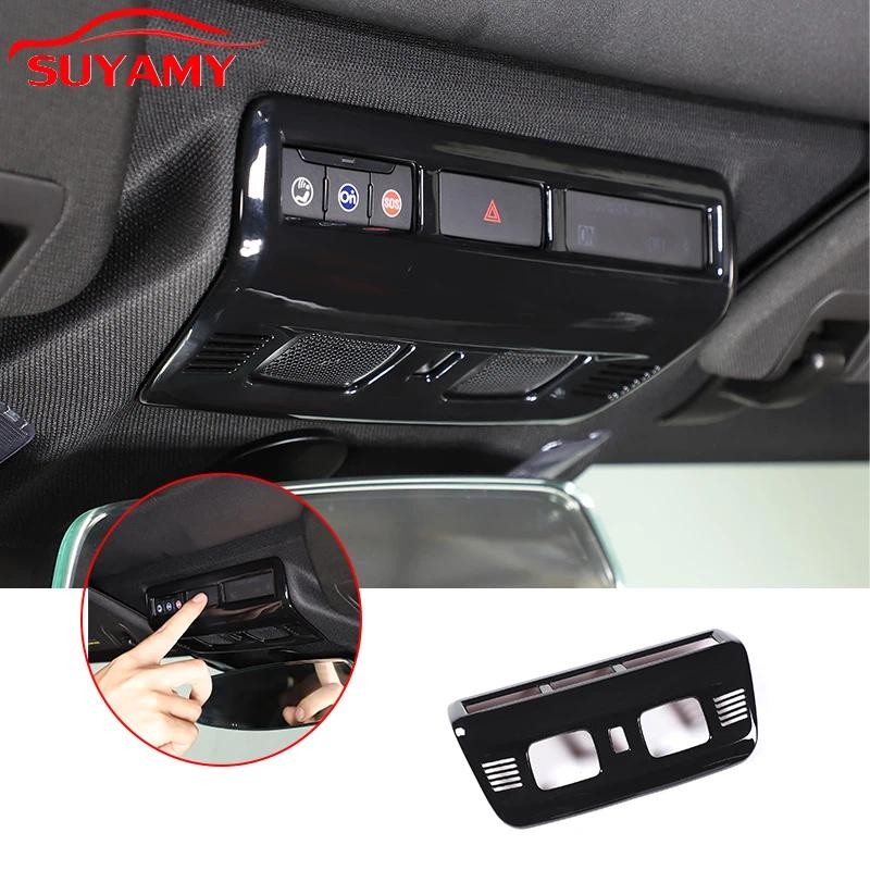 สําหรับหลังคารถกรอบไฟอ่านหนังสือ ABS Trim สําหรับ Corvette C8 Stingray Z51 Z06 2020-2023 รถอุปกรณ์เส