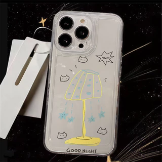 🔥GOOD🔥For iPhone 16 เคสใส ปุ่มชุบไฟฟ้าอ่อนป้องกันกล้องกันกระแทก โบว์สีฟ้าน่ารัก For iPhone 14 13 15 16 11 12 Pro Max