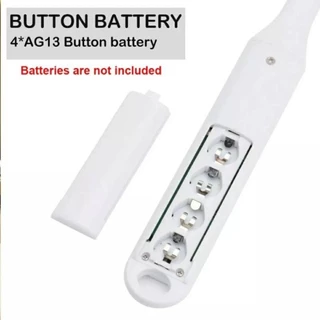 BROA LED เครื่องวัดความเค็ม, สีขาวมือถืออิเล็กทรอนิกส์อาหารเกลือเมตร, แบบพกพากันน้ําอาหารเครื่องทดสอบความเค็มปากกา Health Diet