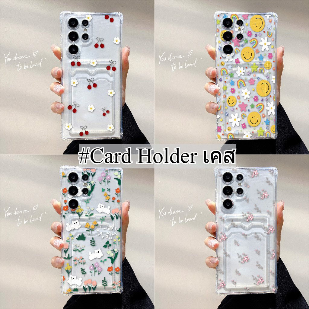 Card Holder เคส for Samsung A56 5G A16 A06 A55 A05 A05S A54 A26 5G A36 A15 A35 A12 A34 A14 S24 A52 A