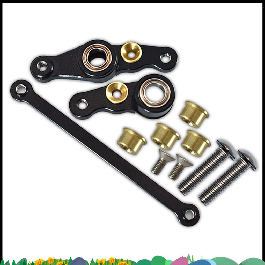 Super โลหะพวงมาลัยส่วนประกอบพวงมาลัยสําหรับ DF01 TA01 TA02 M1025 RC รถอัพเกรดอะไหล่อุปกรณ์เสริม,6