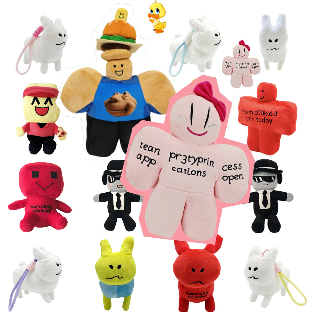 พลัส✨ตุ๊กตา โรบ็อกซ์✨ใหม่ Forsaken Two Time Plush ของเล่น Roblox Twotime Plushie น่ารัก c00lkidd ตุ๊