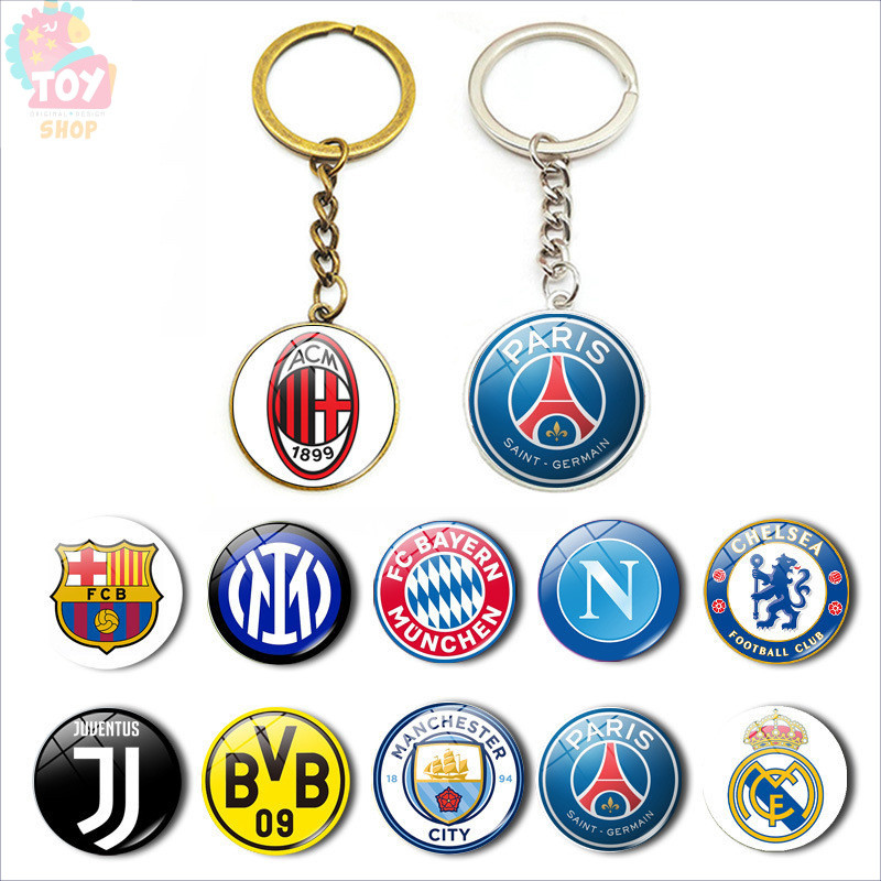 สินค้ากีฬา Yijia Xijia เยอรมัน Jiaying Chaofajia โลโก้ทีมฟุตบอลพวงกุญแจจี้