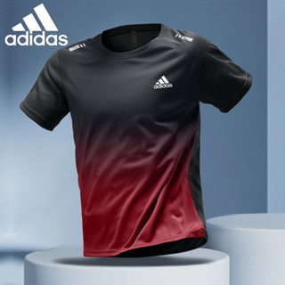 เสื้อยืดผ้าไหมน้ำแข็งแขนสั้น แบบเกาหลี คอกลม สไตล์เรียบง่าย …