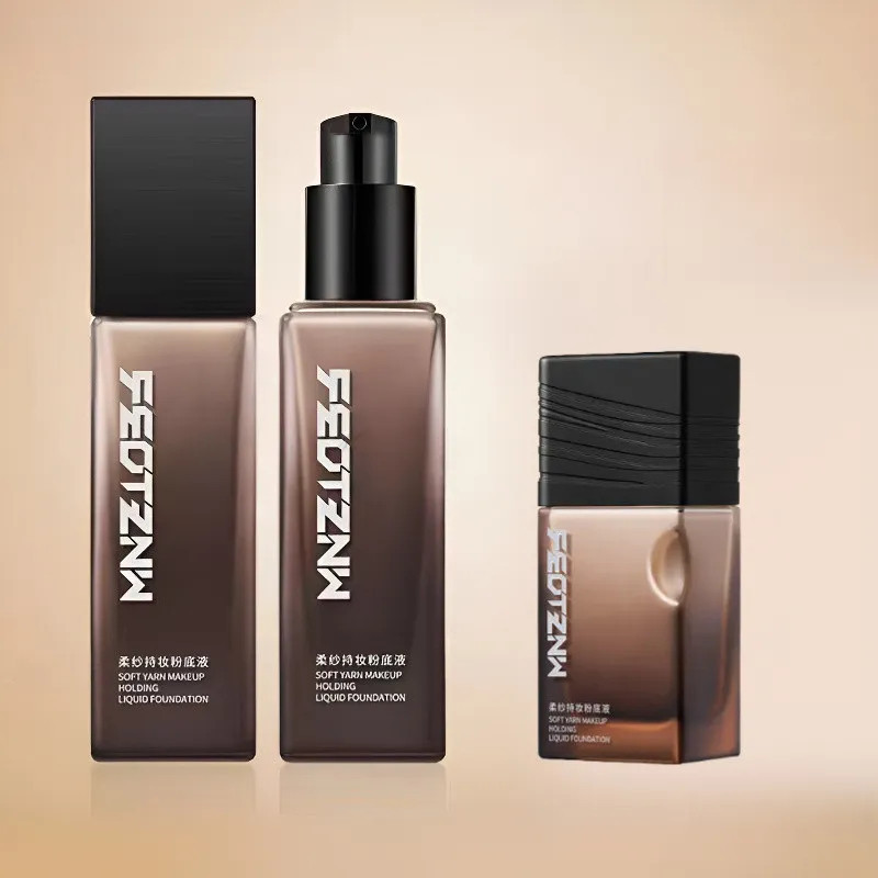 FEOTZNW Liquid Foundation Hold แต่งหน้าผิวแห้งผิวมันสําหรับ Long Time Sweat-Proof และ Nature Moisturizing Oil Control Comfort Liquid Foundation แต่งหน้าใบหน้า