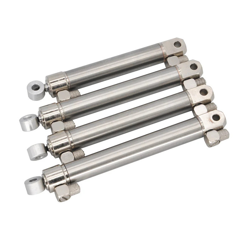 OD 14 มม.ไฮดรอลิกโลหะถังน้ํามัน 50/ 65/ 75 มม.จังหวะสําหรับอัพเกรด Huina 580 1592 1593 1594 Double-E