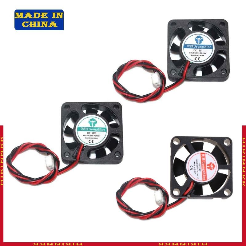 DC 5V/12V/24V Computer CPU Cooler Mini 4010 Cooling Fan 40x40x10mm Small Exh