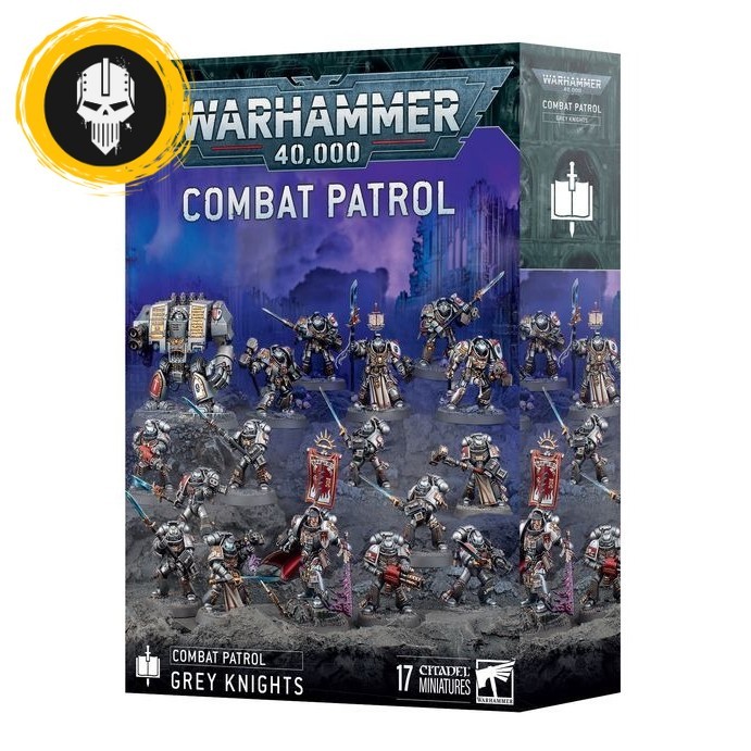 (GWพร้อมส่ง) COMBAT PATROL: GREY KNIGHTS โมเดลจำลอง