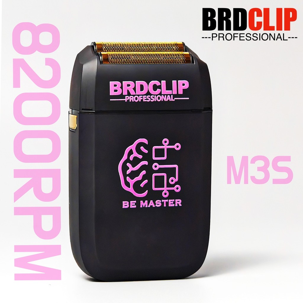 BRDCLIP M3S Professional hair Trimmer เครื่องโกนหนวดไฟฟ้า 8200RPM หมุน moter ร้านตัดผมเครื่องผม clip