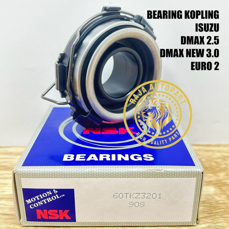แบริ่งคลัตช์ DEKLAHAR ISUZU DMAX 2.5 3.0 NEW D MAX EURO 2 NSK 60TKZ3201 พร้อมการรับประกัน