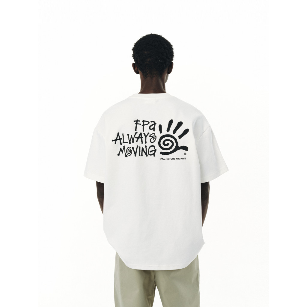 FPA ความรู้สึกน้ําแข็ง 7A แขนสั้นพื้นฐานต้านเชื้อแบคทีเรีย China-Chic หลวมรอบคอพิมพ์เสื้อยืดคู่กีฬา