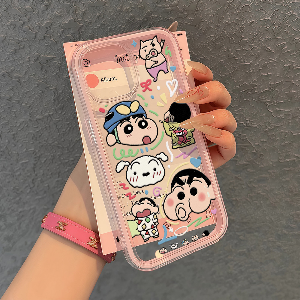 ✨ นี่ยม! ✨เคสการเปลี่ยนสีสองในหนึ่ง มีสีสัน น่ารัก สําหรับIPhone16 14 13 12 11 6 7 8 plus Pro Promax X XR XSMAX BSEHY022