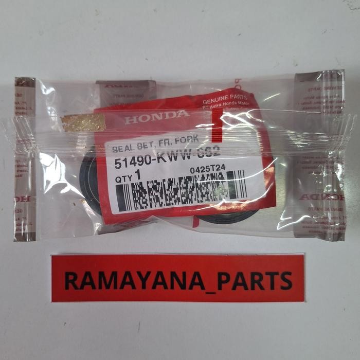 ชุดซีล FR ส้อม BeAT eSP K81 Supra X 125 FI 514490KWW662