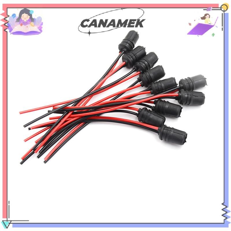 ☑️พร้อมส่ง ซ็อกเก็ตยางนิ่ม T10 สําหรับหลอดไฟ 10 ชิ้น