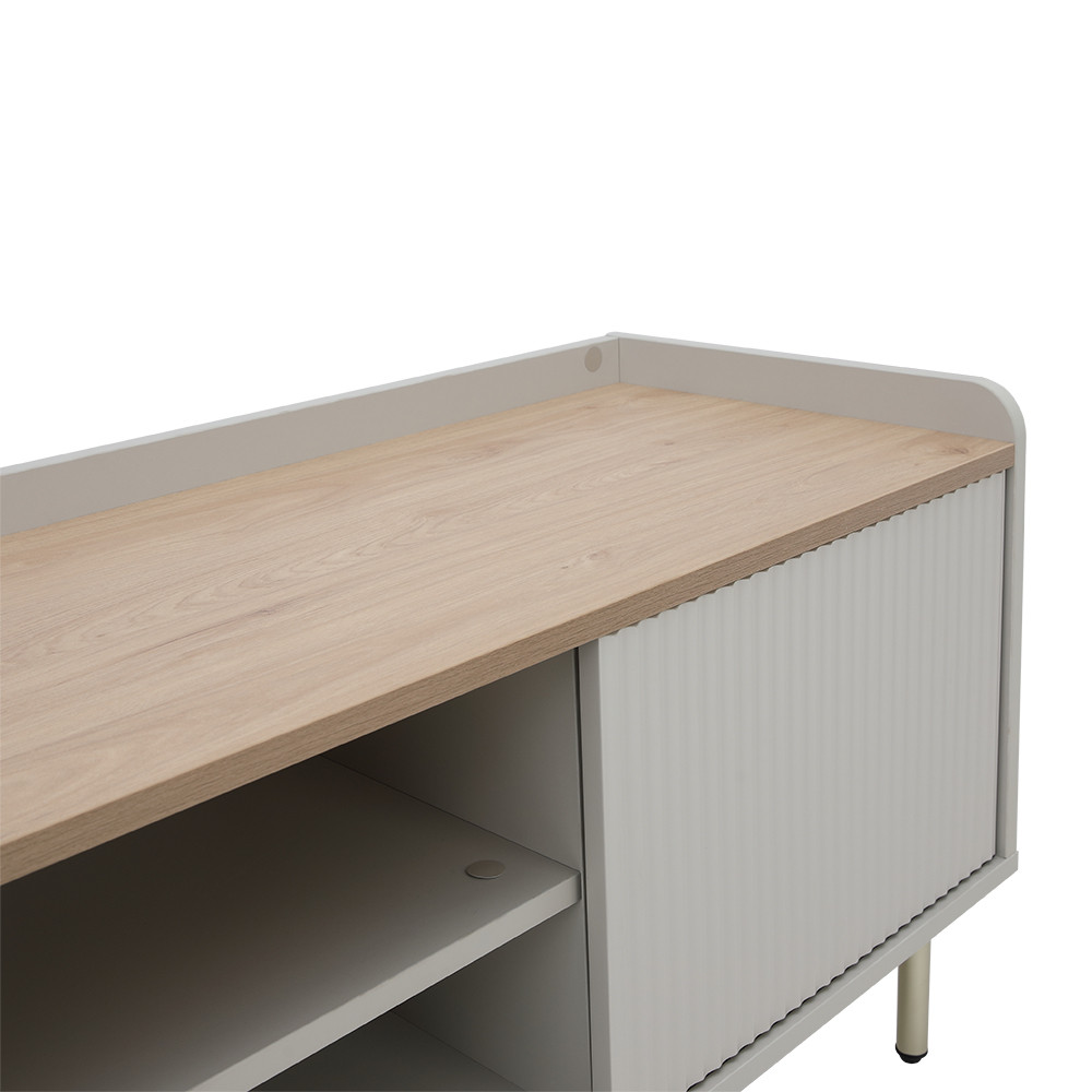 INDEX LIVING MALL ตู้วางทีวี รุ่นโซล ขนาด 130 ซม. - สีเทา - รูปที่ 4