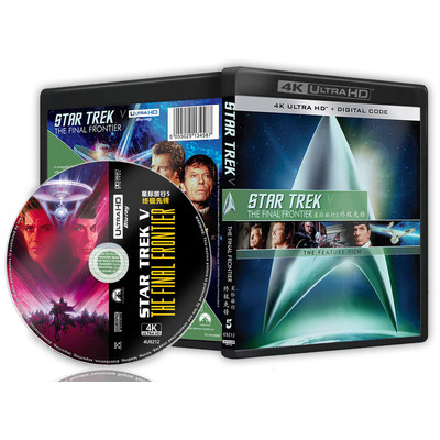 [ภาษาอังกฤษ][Ready Stock] Blu-ray HD Movie 4K UHD 1080P Star Trek V: The Final Frontier