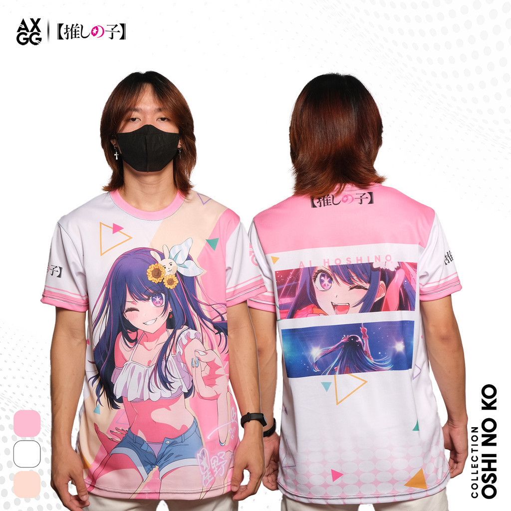 " Oshi Axgg No Ko " - เสื้อยืดอนิเมะ