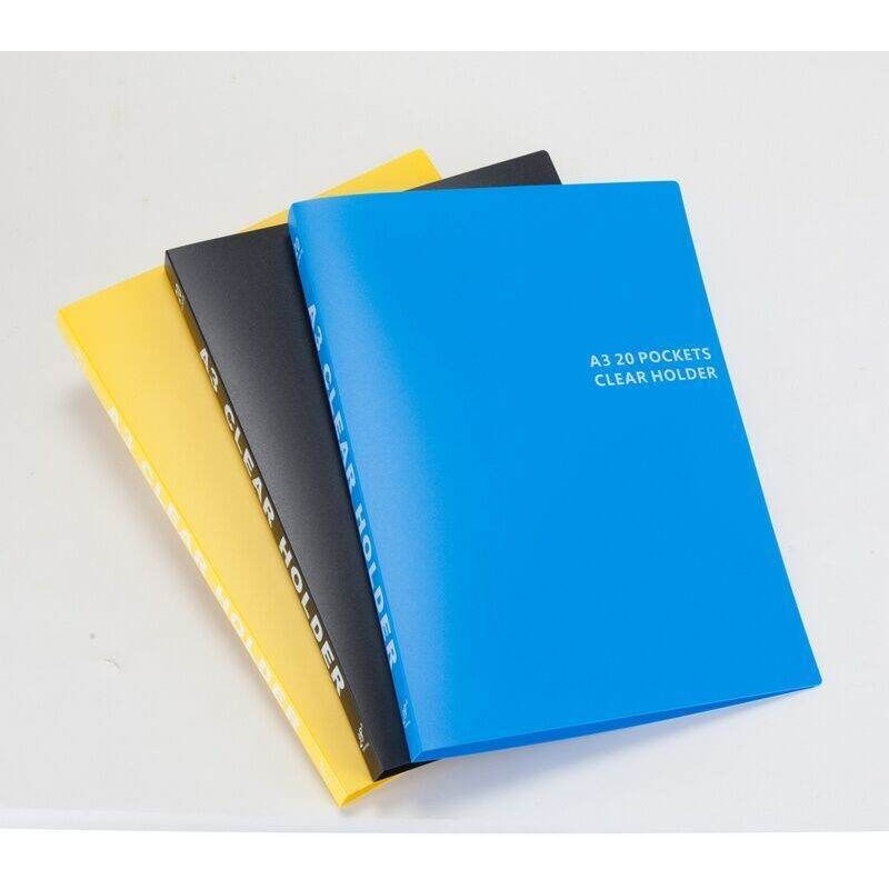 East-File A3 CLEAR HOLDER / POCKET CLEAR FILE / Clear Book / Clear Holder Astar A3 PP Clear Holder F